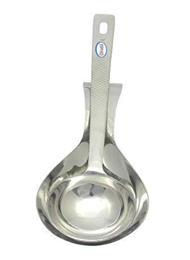 Olrada Stainless Steel Ladle Spoon/Rest Holder Holder Stand 2pc Set - Image 2